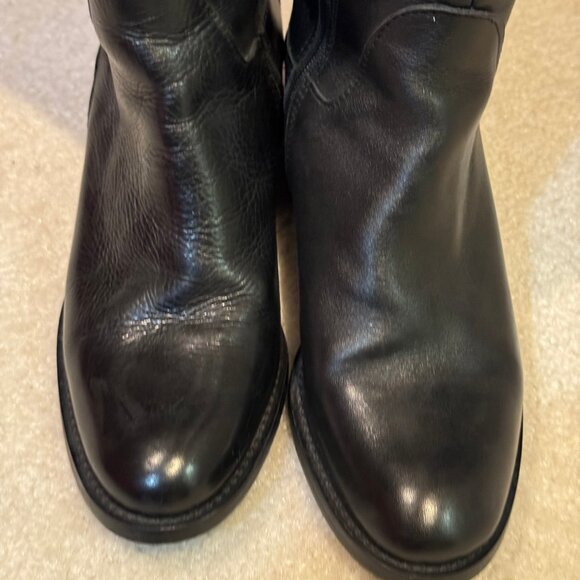 Patapata Italian knee high leather boots - Picture 2 of 16